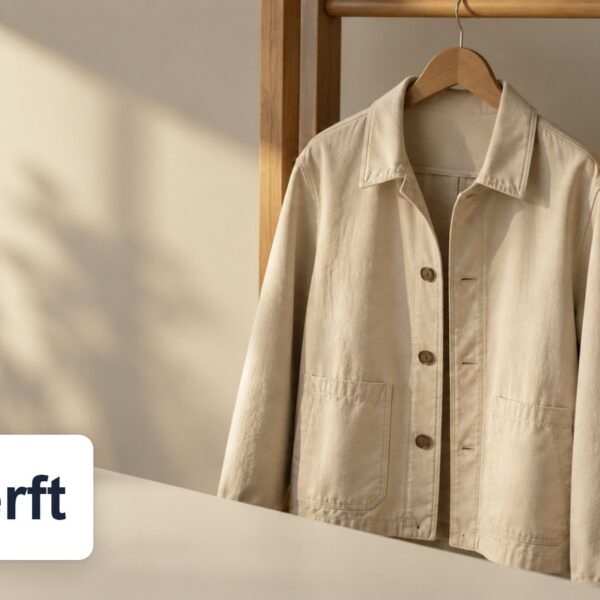 Broderft logo with jacket