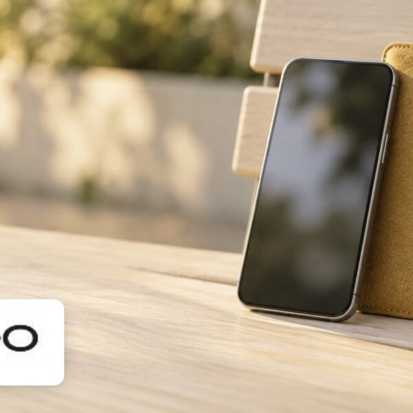 OPPO DE logo with phone